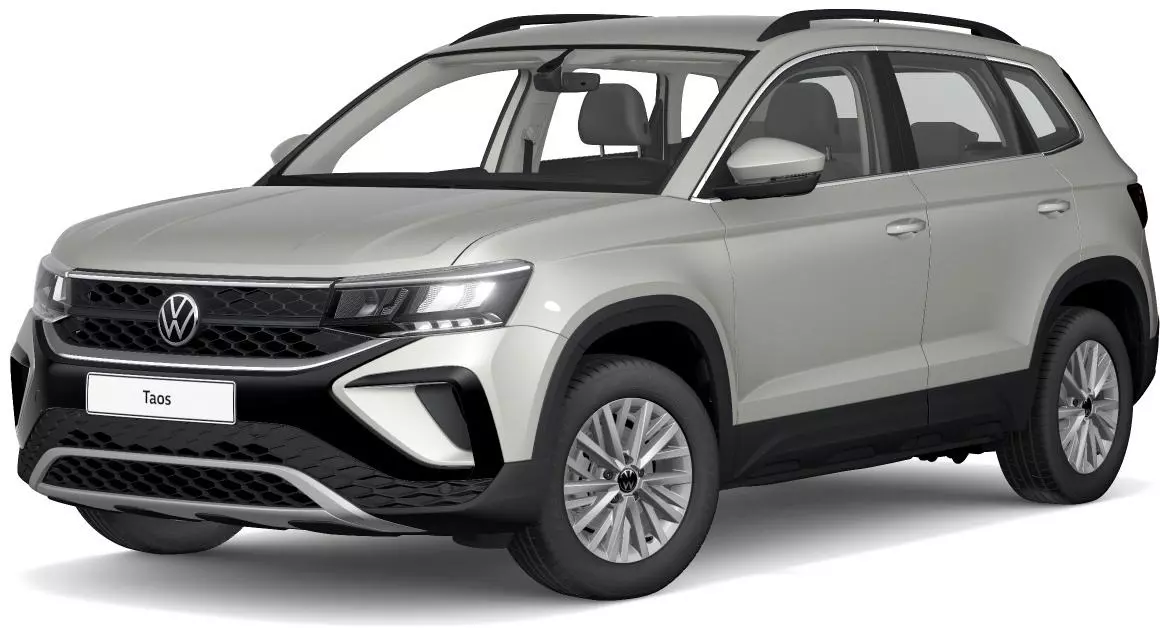 Volkswagen Taos Status 2021 - комплектация и фото: Робот коробка передач, бензиновый двигатель, цвет: Бежевый "Cappuccino", металлик у официальных дилеров в Москве 1884507