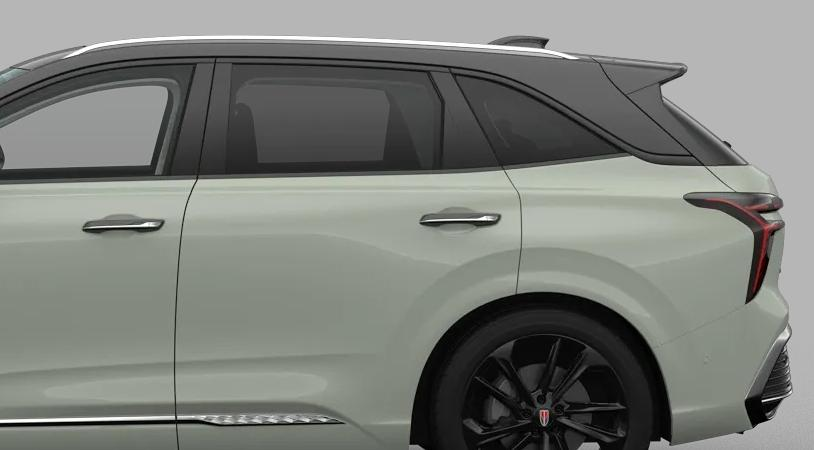 Hongqi HS3 I, Светло-зеленый с черной крышей / Light Green + Black roof, 4878255 рублей, вид 4