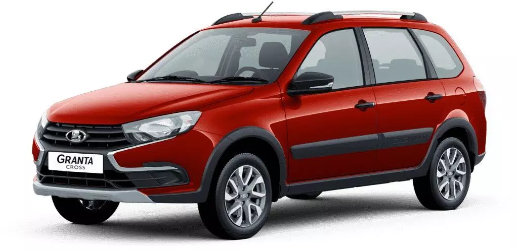 LADA Granta Cross Classic 2021 - комплектация и фото: Механика коробка передач, бензиновый двигатель, цвет: Красный "Сердолик" (195) у официальных дилеров в Санкт-Петербурге 208779