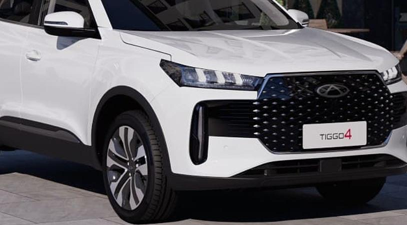 Chery Tiggo 4 I Рестайлинг 2, Искрящийся белый, 1606974 рублей, вид 3