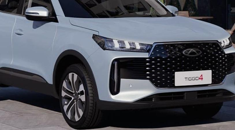 Chery Tiggo 4 I Рестайлинг 2, Серебристый серый, 1827077 рублей, вид 3