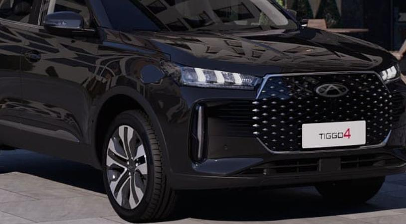 Chery Tiggo 4 I Рестайлинг 2, Глубокий черный, 1642026 рублей, вид 3