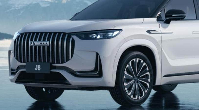 Jaecoo J8 I, Белый с чёрной крышей, 3219300 рублей, вид 3