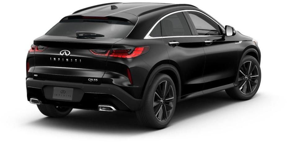 Infiniti QX55 I, Black Obsidian / Черный, 6990000 рублей, вид 6