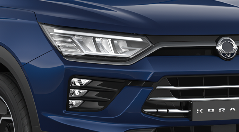 KGM Korando I, Океанический синий, 2340000 рублей, вид 3