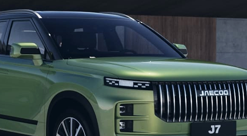 Jaecoo J7 I, Зеленый с черной крышей, 3499900 рублей, вид 3