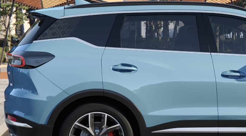 Chery Tiggo 7 Pro Max I Рестайлинг, Небесный синий, 1981000 рублей, вид 4