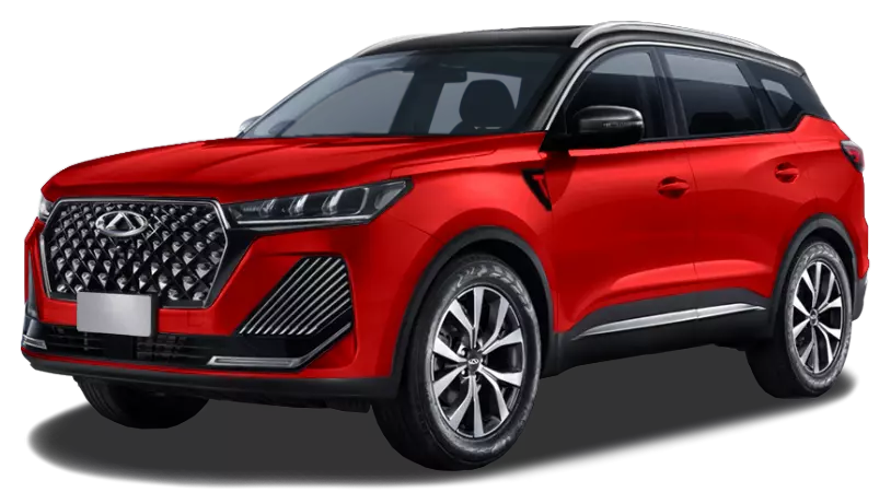 Chery Tiggo 7 Pro Max I Рестайлинг, Огненный красный с черной крышей, 2600000 рублей, вид 2
