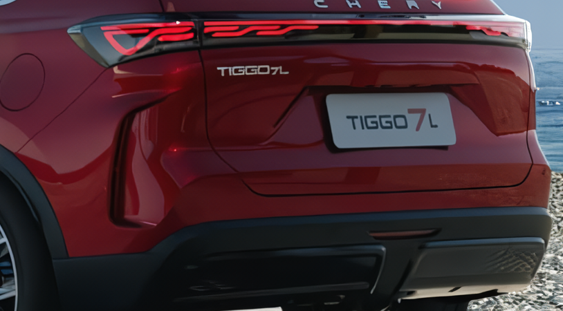Chery Tiggo 7L I, Огненный красный с черной крышей, 2610000 рублей, вид 5