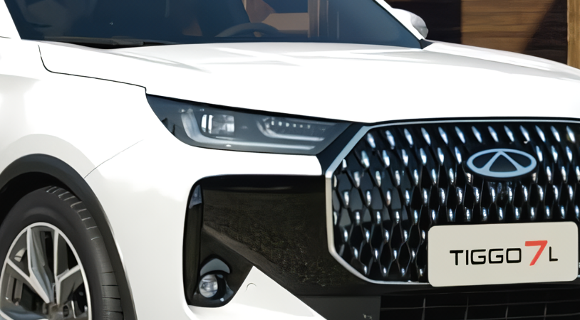 Chery Tiggo 7L I, Искрящийся белый с черной крышей, 2810000 рублей, вид 3