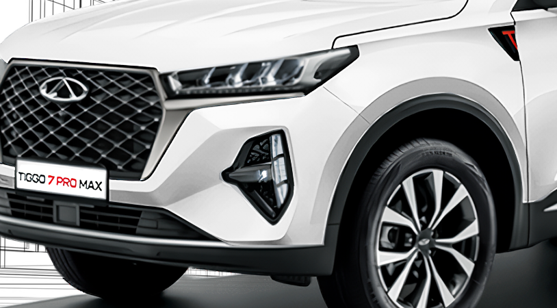 Chery Tiggo 7 Pro Max I, Искрящийся белый, 2690000 рублей, вид 3
