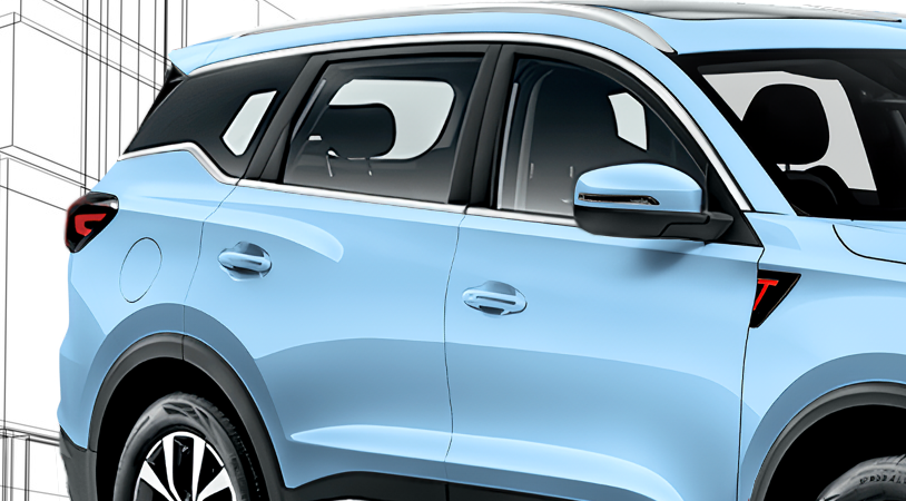 Chery Tiggo 7 Pro Max I, Небесный синий, 2861000 рублей, вид 4