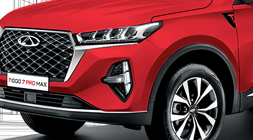 Chery Tiggo 7 Pro Max I, Огненный красный, 2050000 рублей, вид 3