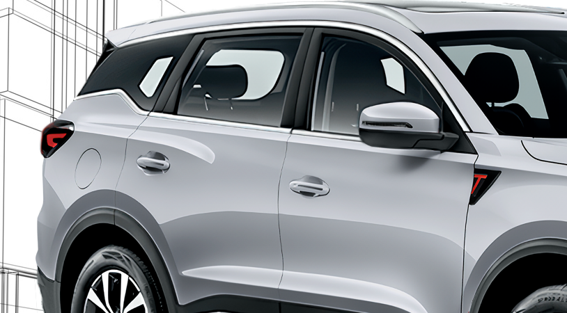 Chery Tiggo 7 Pro Max I, Серебристый серый, 1920000 рублей, вид 4