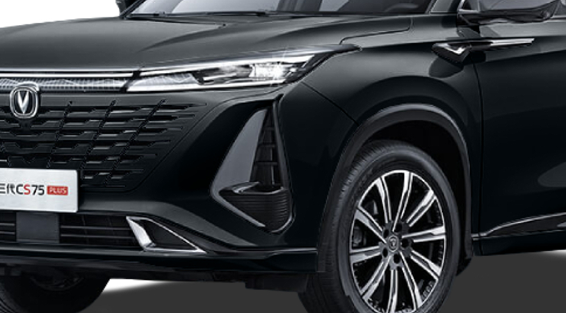 Changan CS75 Plus III, Глубокий черный, 2467000 рублей, вид 3