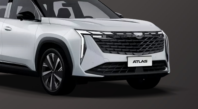 Geely Atlas II, Moonlight White / Белый, 2339476 рублей, вид 3
