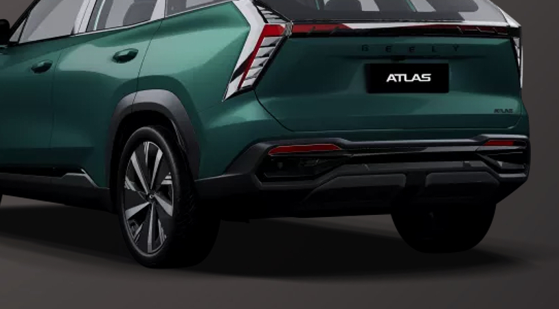 Geely Atlas II, Racing Green / Зеленый металлик, 3274190 рублей, вид 5