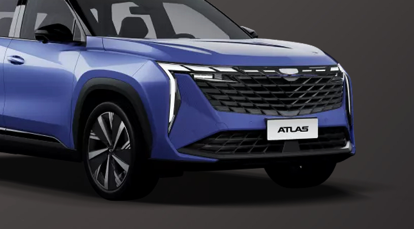 Geely Atlas II, Starry Blue / Серо-голубой металлик, 2717190 рублей, вид 3