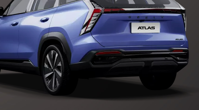 Geely Atlas II, Starry Blue / Серо-голубой металлик, 2717190 рублей, вид 5