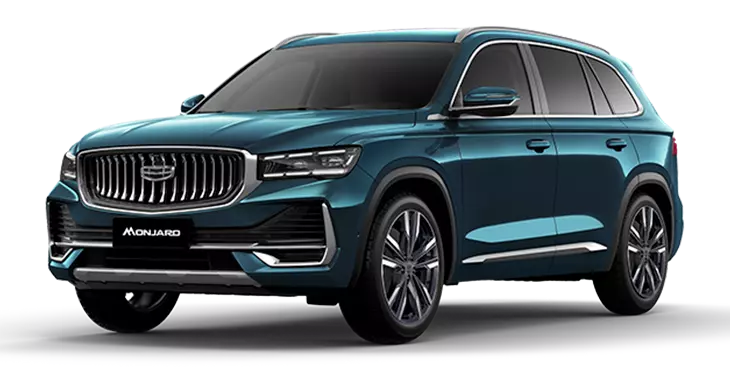 Geely Monjaro I, Emerald Blue / Изумрудный металлик, 3364506 рублей, вид 2