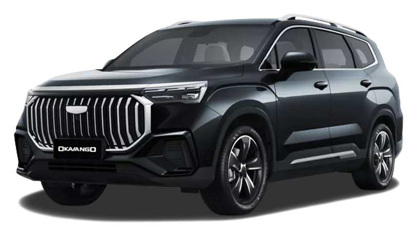 Geely Okavango I Рестайлинг, Ink Black / Черный металлик, 2947190 рублей, вид 2