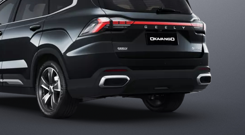 Geely Okavango I Рестайлинг, Ink Black / Черный металлик, 2947190 рублей, вид 4