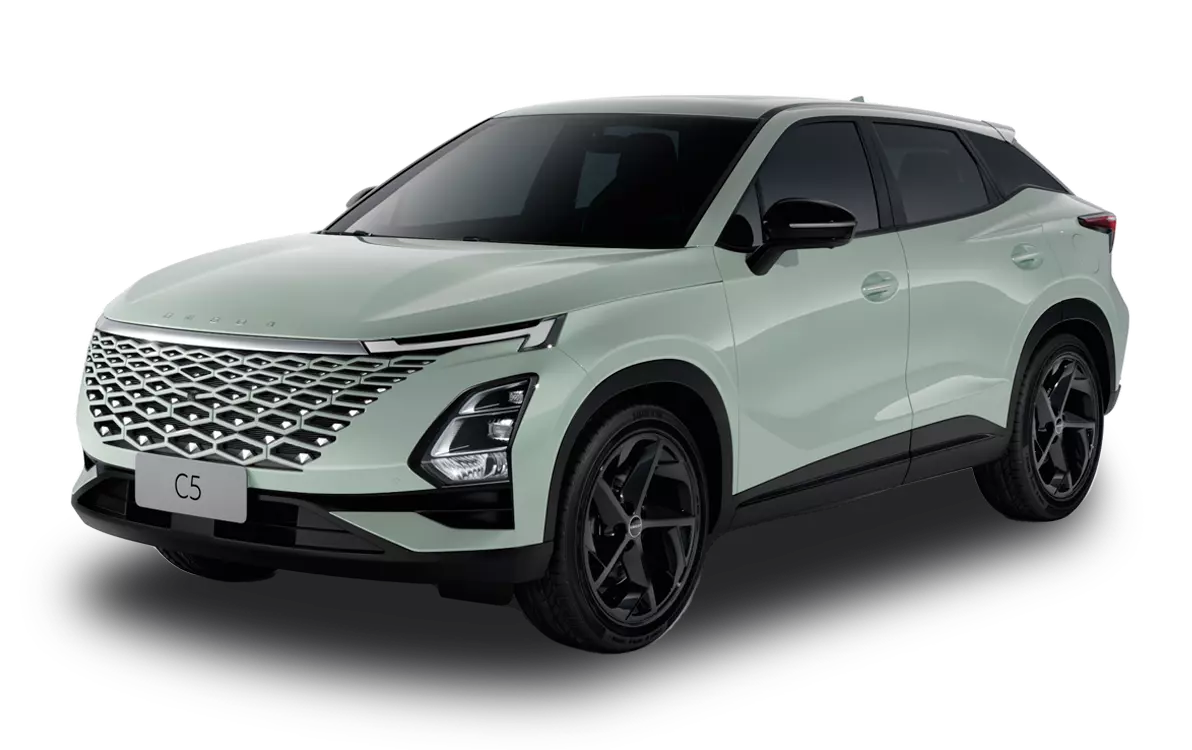 OMODA C5 I, Зеленый с белой крышей, 2379900 рублей, вид 2