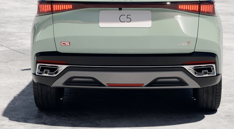 OMODA C5 I, Зеленый с белой крышей, 2379900 рублей, вид 4