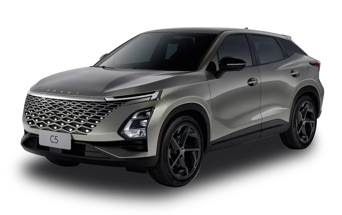 OMODA C5 I, Серебристый с черной крышей, 1588874 рублей, вид 2