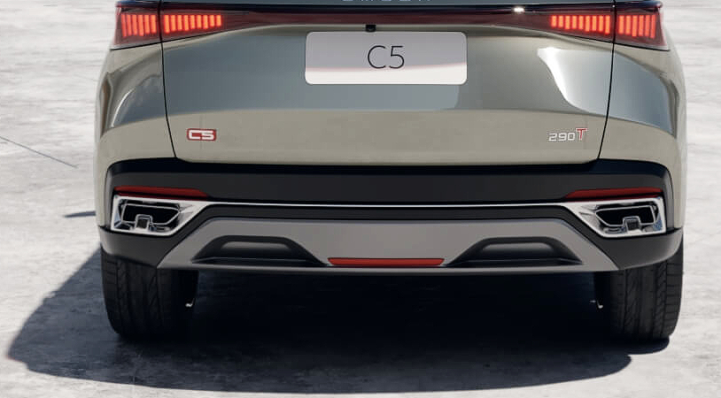 OMODA C5 I, Серебристый с черной крышей, 1588874 рублей, вид 4