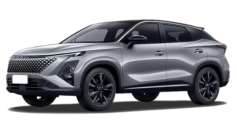 OMODA C5 I Рестайлинг, Серебристый с черной крышей, 1973930 рублей, вид 2