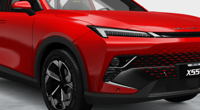 BAIC X55 I, Красный, 1899000 рублей, вид 3