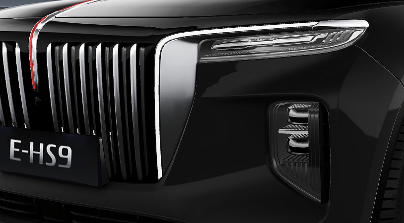 Hongqi E-HS9 I, Черный / Dark Night, 7190000 рублей, вид 3