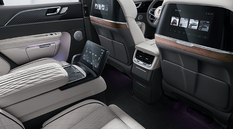 Hongqi E-HS9 I, Черный / Dark Night, 7190000 рублей, вид 7