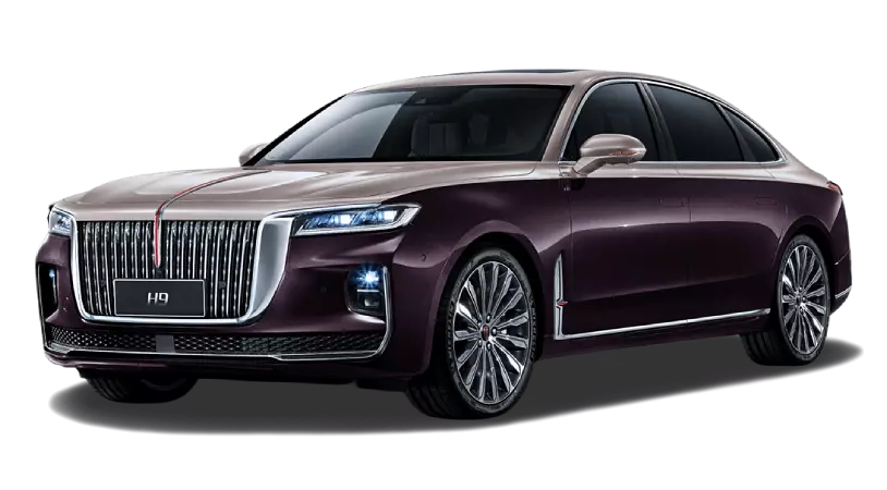Hongqi H9 I, Фиолетовый с золотой крышей / Gentian Purple + Gold, 5690000 рублей, вид 2