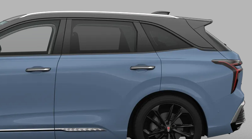 Hongqi HS3 I, Голубой с черной крышей / Bamboo blue + Black roof, 4181760 рублей, вид 4