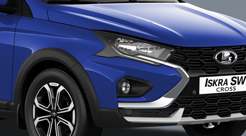 LADA Iskra SW Cross I, Синий "Капитан" металлик, 1705500 рублей, вид 3