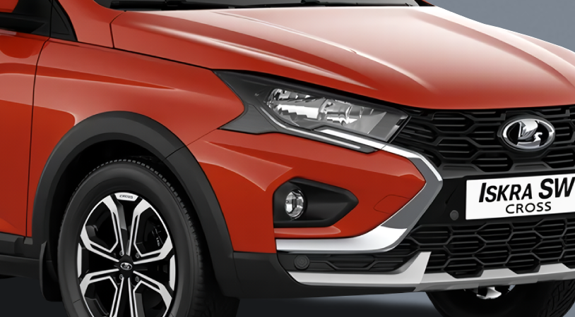 LADA Iskra SW Cross I, Ярко-оранжевый "Табаско" металлик, 1529000 рублей, вид 3