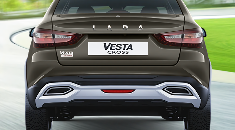 LADA Vesta Cross I Рестайлинг (NG), Золотисто-коричневый "Кориандр" металлик, 1535500 рублей, вид 5
