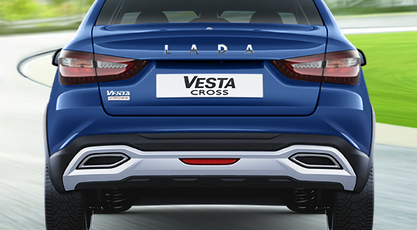 LADA Vesta Cross I Рестайлинг (NG), Синий "Капитан" металлик, 1535500 рублей, вид 5