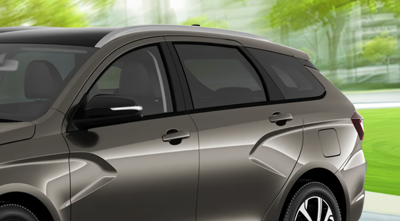 LADA Vesta SW I Рестайлинг (NG), Золотисто-коричневый "Кориандр" металлик, 1475000 рублей, вид 4