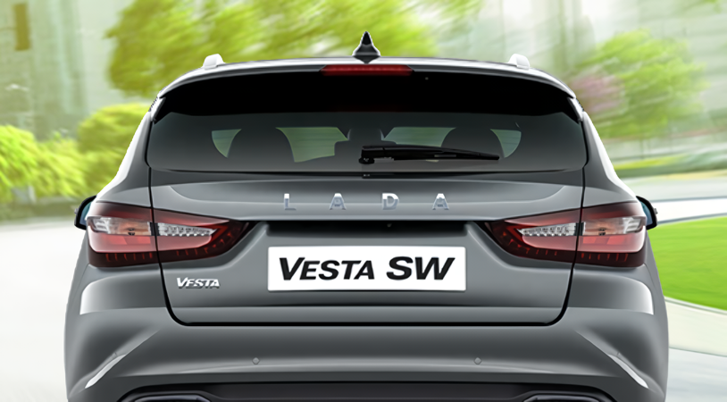 LADA Vesta SW I Рестайлинг (NG), Серебристо-темно-серый "Борнео" металлик, 1375000 рублей, вид 5