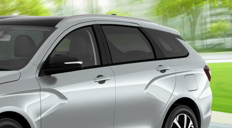 LADA Vesta SW I Рестайлинг (NG), Серебристый "Платина" металлик, 1526000 рублей, вид 4