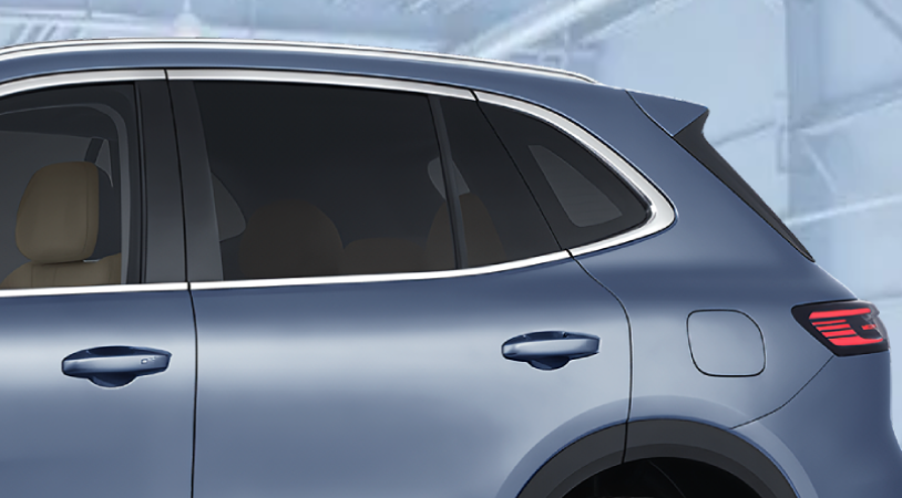 Geely EX5 EM-i I, Indigo Blue / Синий металлик, 3669990 рублей, вид 4