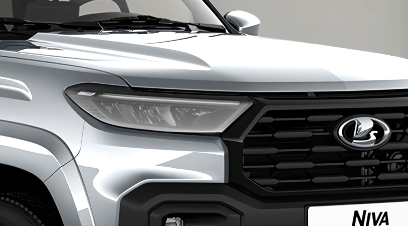 LADA Niva Travel I Рестайлинг, Серебристый "Платина" металлик, 1441600 рублей, вид 3