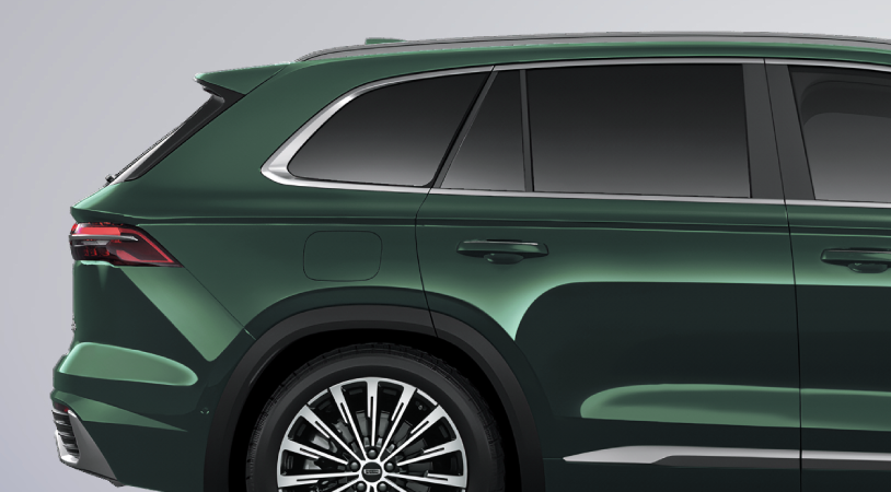 Geely Monjaro I, Mountain Green / Зелёный металлик, 4500990 рублей, вид 4