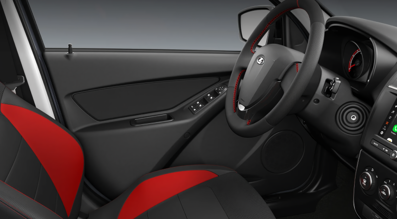 LADA Granta Sportline I Рестайлинг, Серебристый "Платина" металлик, 1189000 рублей, вид 7