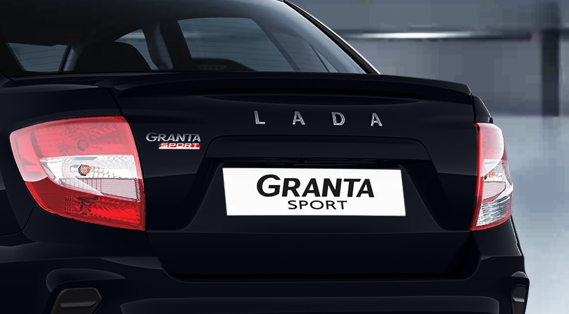 LADA Granta Sport седан I Рестайлинг, Черный "Пантера", 1266000 рублей, вид 5