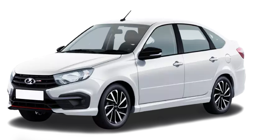 LADA Granta Sportline лифтбек I Рестайлинг, Белый "Ледниковый", 1209000 рублей, вид 2