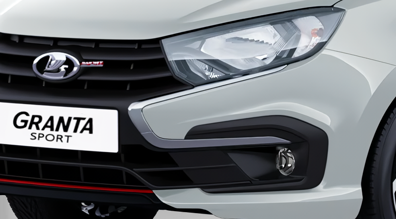 LADA Granta Sportline лифтбек I Рестайлинг, Белый "Ледниковый", 1209000 рублей, вид 3